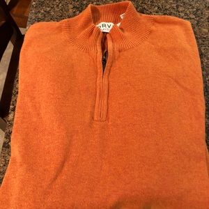 Orvis 3/4 zip sweater